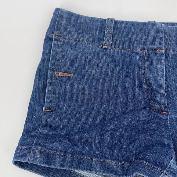 J Crew Women's Nautical‎ Denim Short Blue Size 2 - Picture 3 of 10
